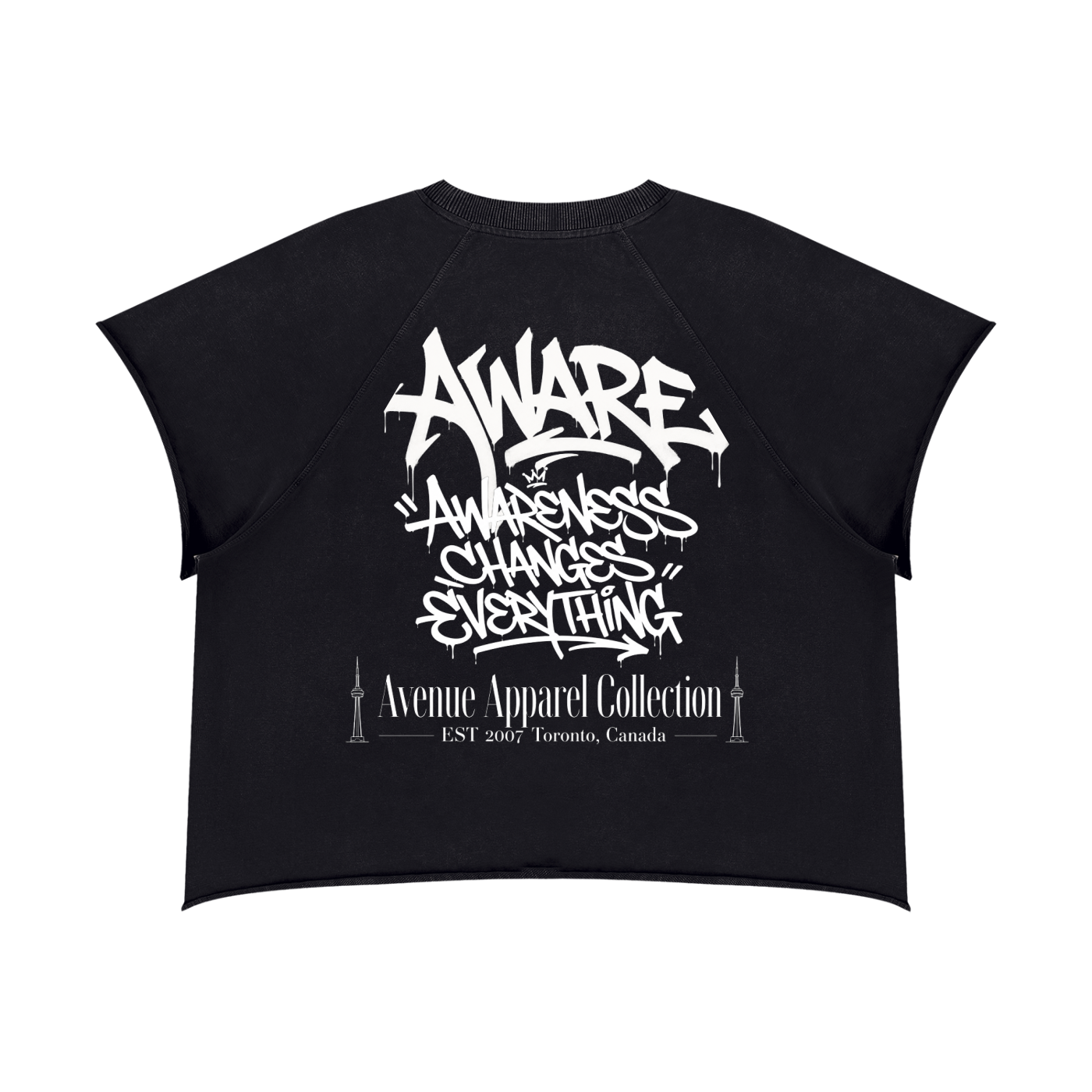 Avenue Apparel Unisex Vintage  sleeveless T-Shirt