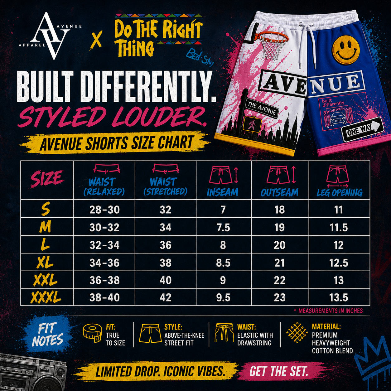 Avenue Apparel 3D shorts | 2026