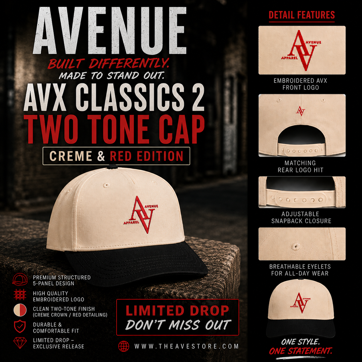 AVX Classics | 5 panel cap